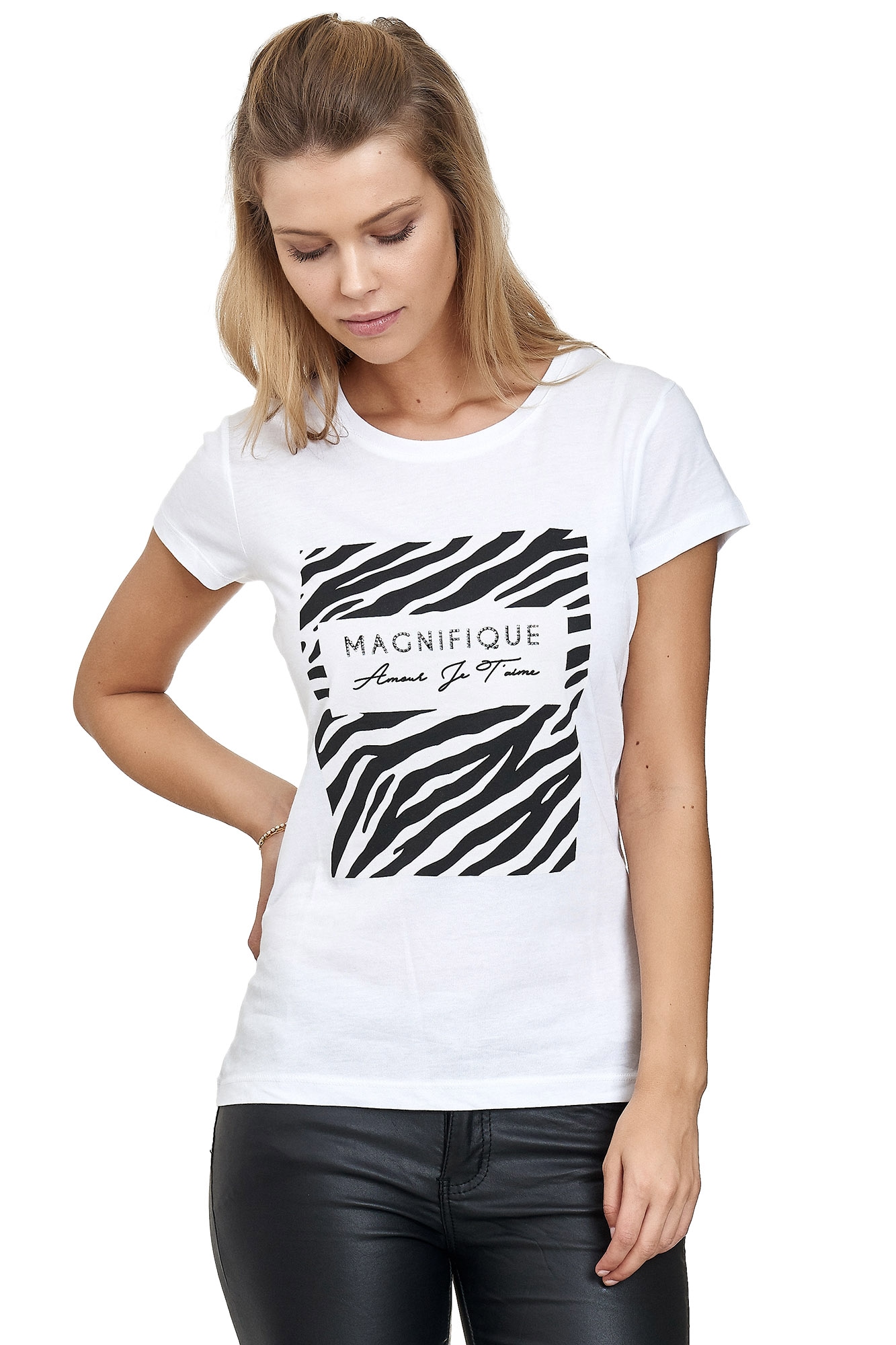 Decay T-Shirt, mit glänzendem | walking shoppen I\'m Frontprint