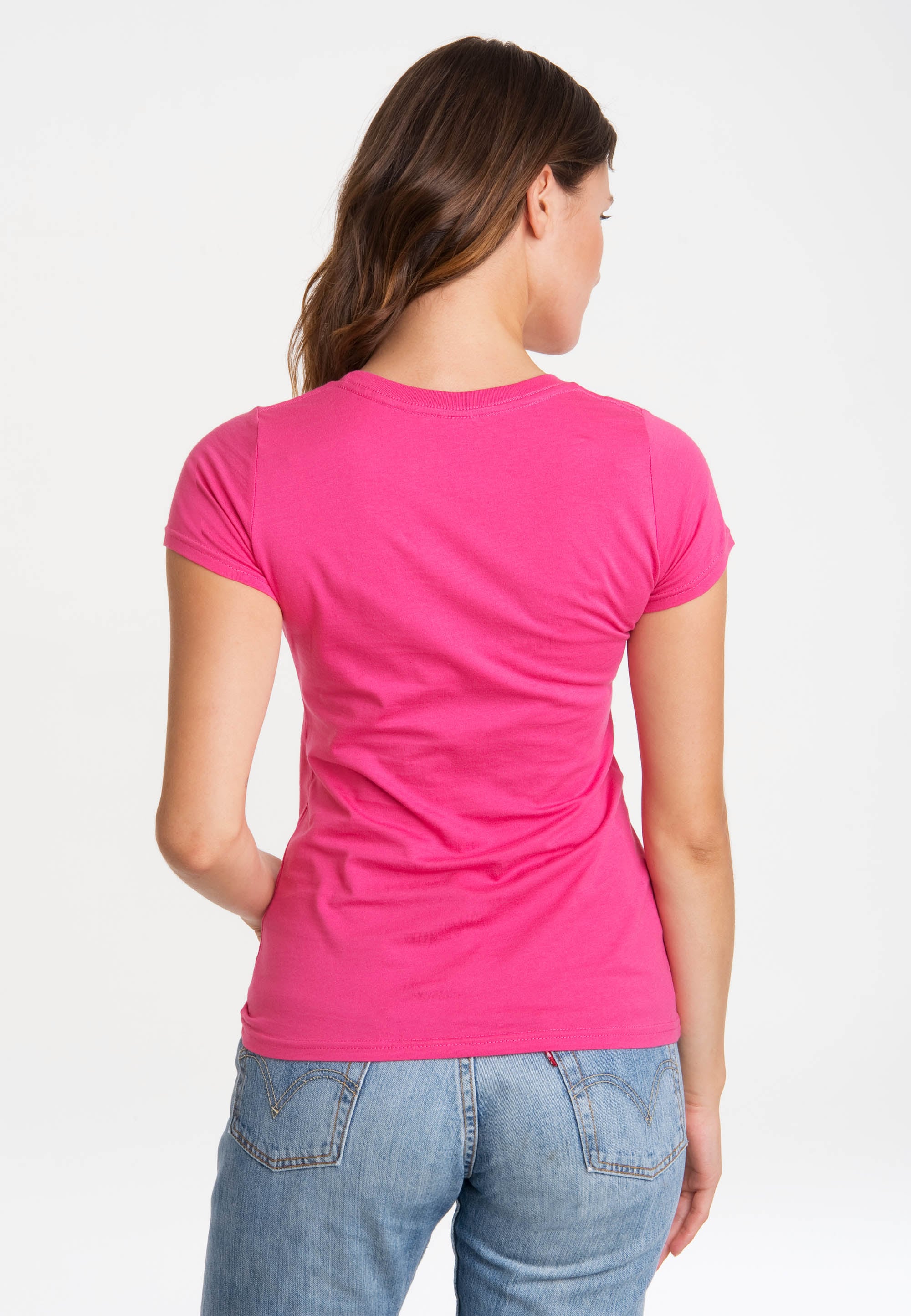 walking I\'m »Der lizenziertem T-Shirt mit | LOGOSHIRT kaufen Originaldesign Maulwurf«, kleine