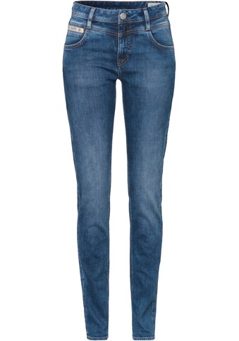 Herrlicher Slim-fit-Jeans »PEPPY SLIM RECYCLED DENIM«, Normal Waist Recycled Polyester kaufen