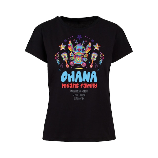 F4NT4STIC T-Shirt »Disney Lilo & Stitch Ohana Mexico«, Premium Qualität  online kaufen | I\'m walking