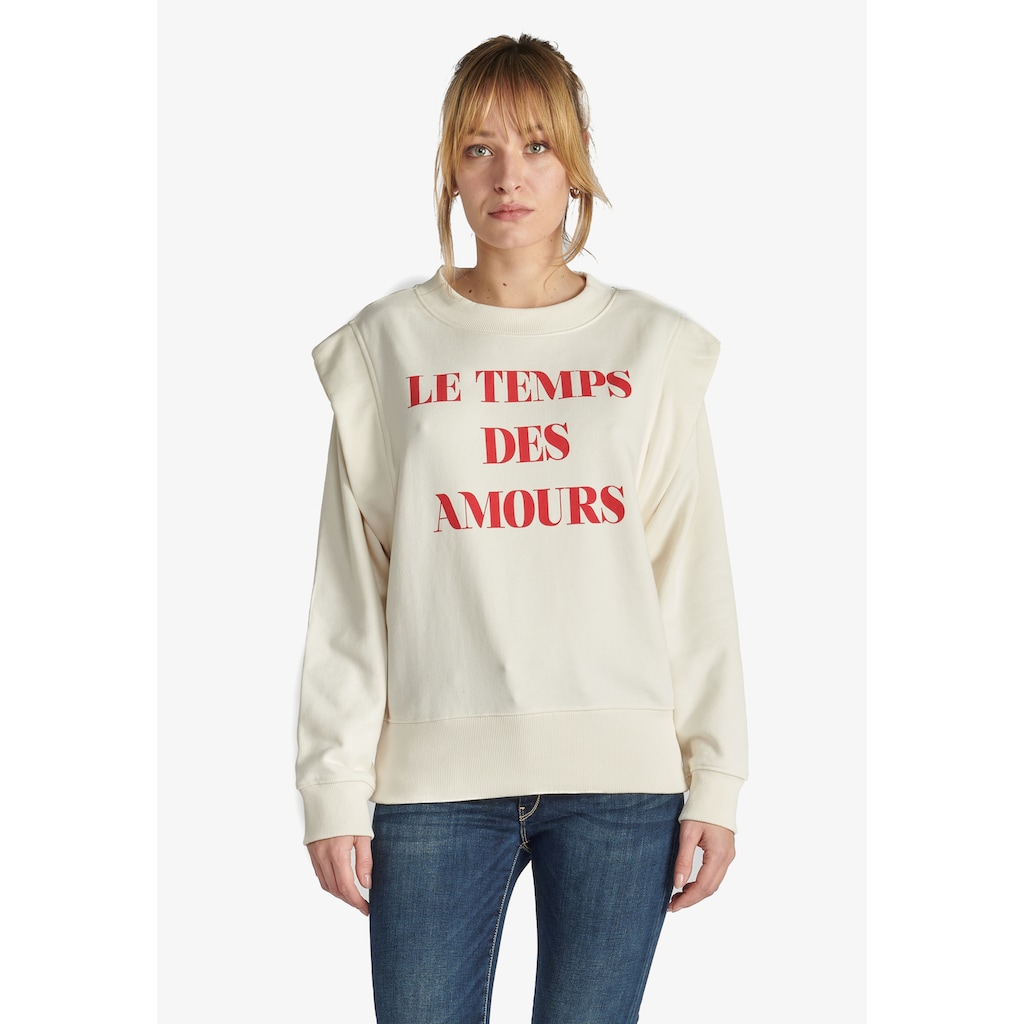 Le Temps Des Cerises Sweatshirt KILIM mit großem Frontprint