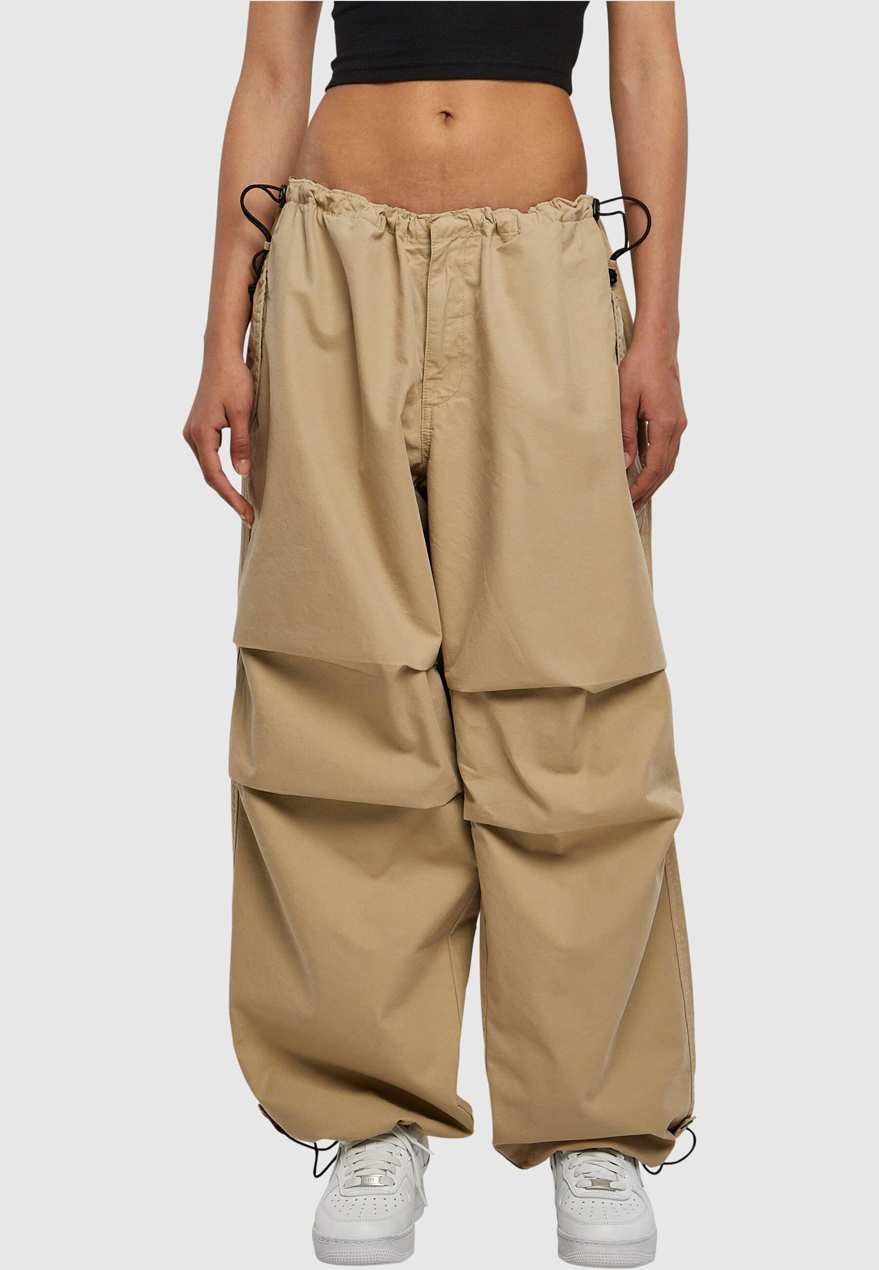 URBAN CLASSICS Jerseyhose »Damen Ladies (1 Parachute Cotton online tlg.) Pants«