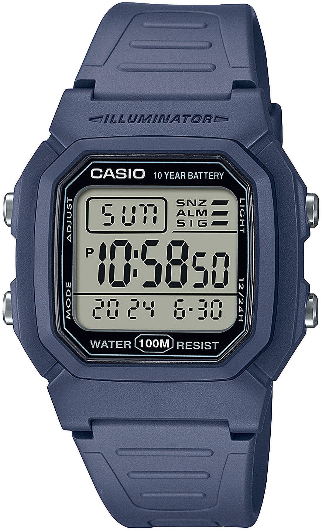 Casio Collection Chronograph »W-800H-2AVES« online kaufen | I\'m walking