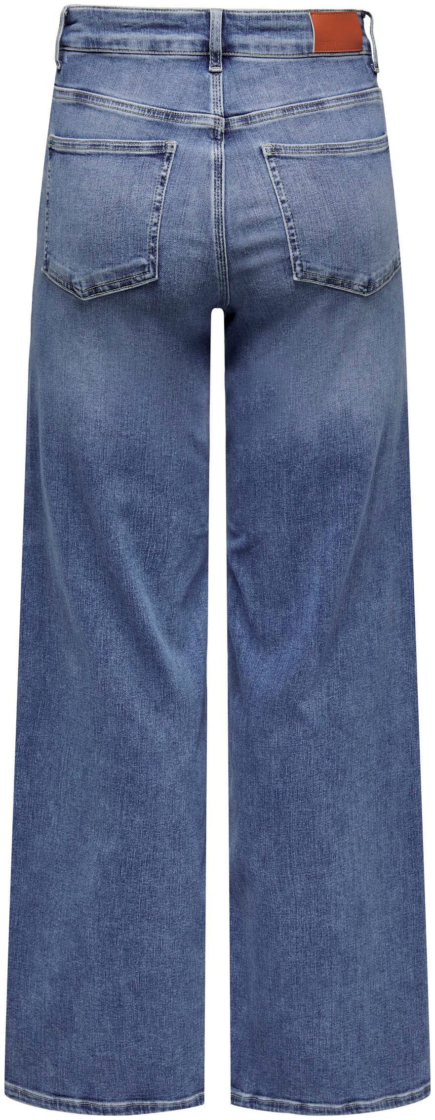 ONLY High-waist-Jeans ONLMADISON BLUSH HW WIDE DNM CRO372 NOOS