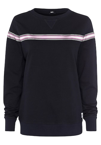 Sweater, mit kontrastfarbigem Tape, Loungeanzug