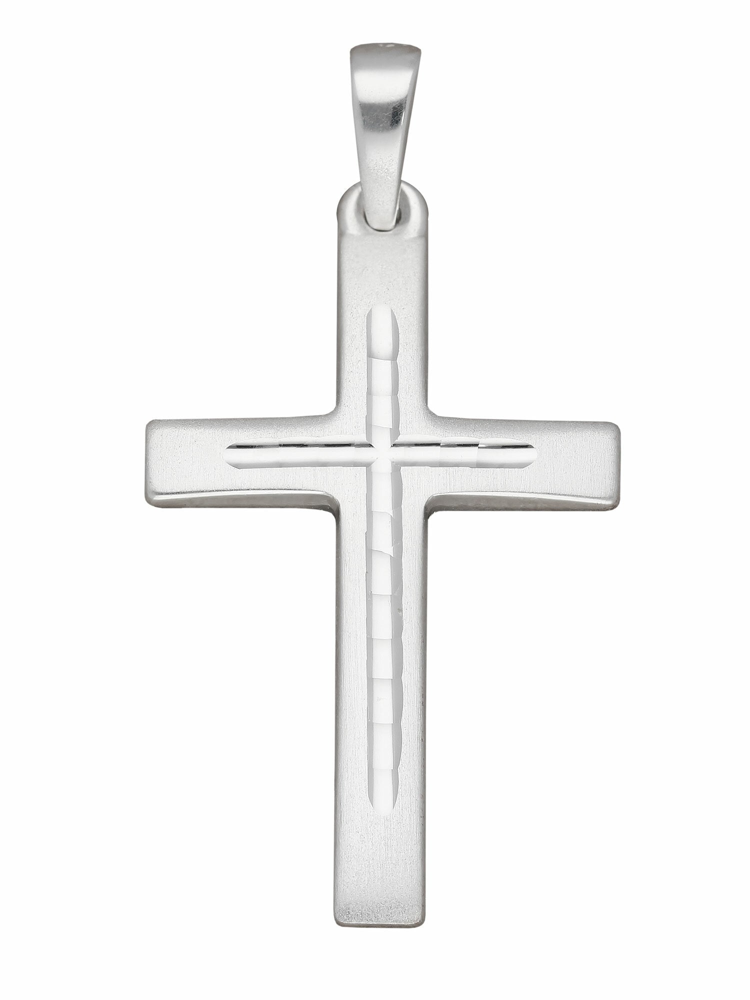 Kettenanhänger Silber Silberschmuck 925 Adelia´s Damen Kreuz Anhänger & für Herren