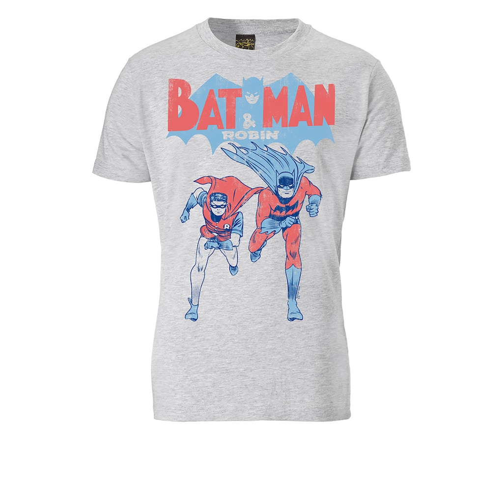 LOGOSHIRT T-Shirt Batman & Robin mit coolem Print