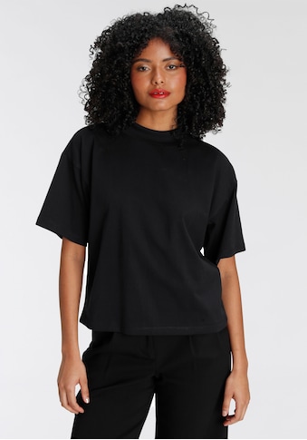 AJC Oversize-Shirt, mit modisch breitem Rippen-Rundhalsausschnitt kaufen