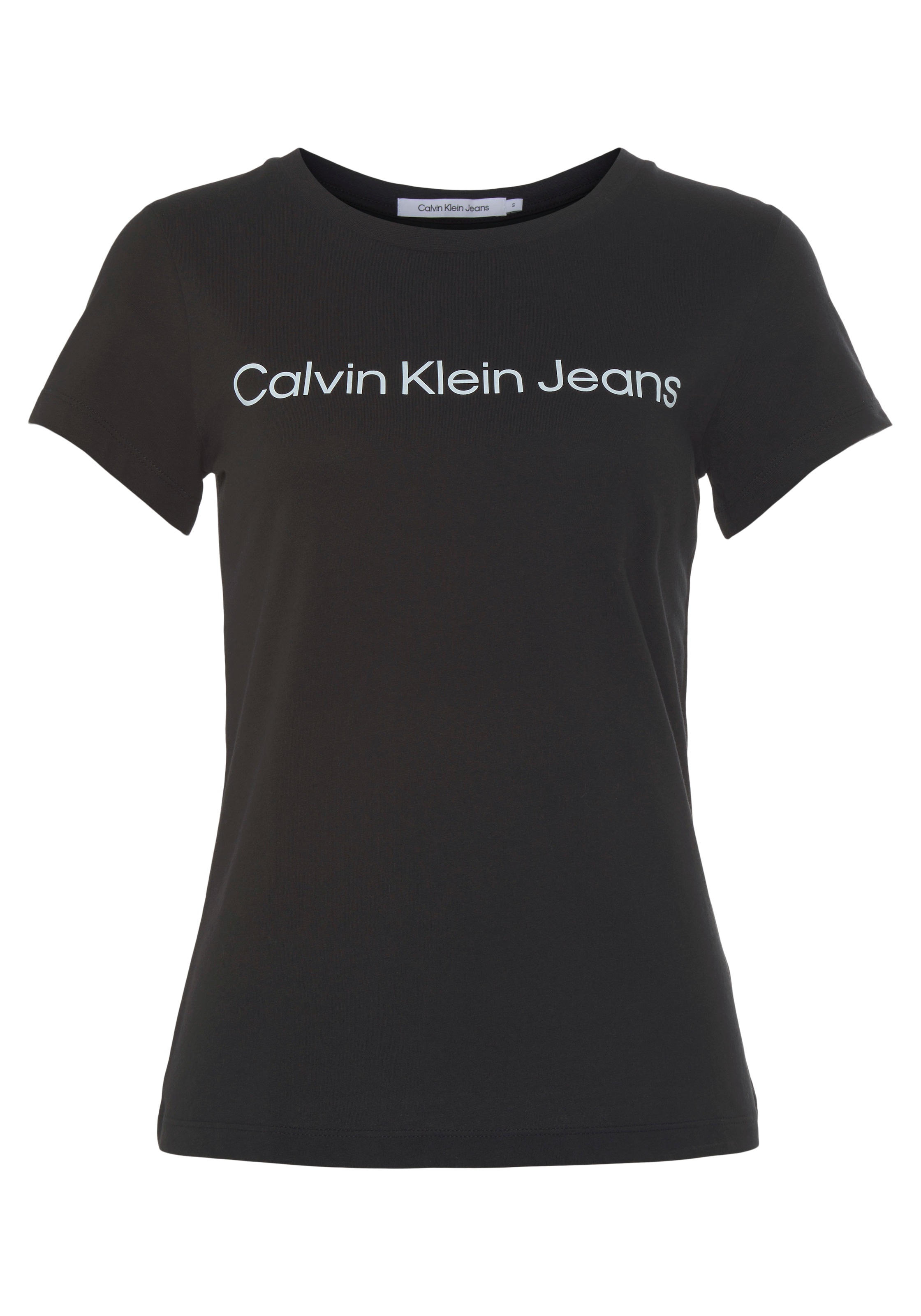 Calvin Klein Jeans T-Shirt »CORE INSTIT LOGO SLIM FIT TEE«, mit CK- Logoschriftzug online | I\'m walking