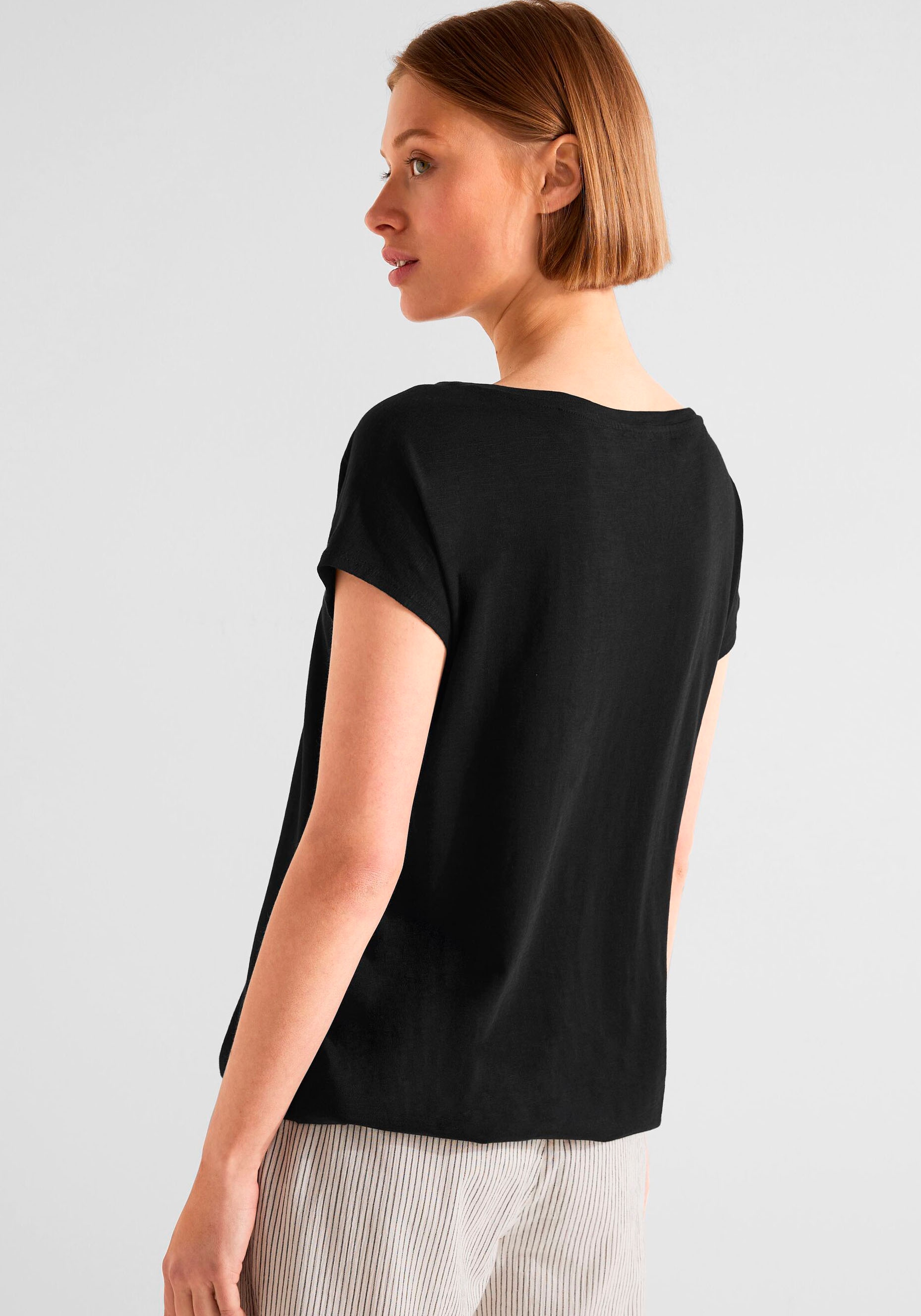 I\'m perfekten STREET online T-Shirt, ONE für mit Saum Sitz walking | elastischem