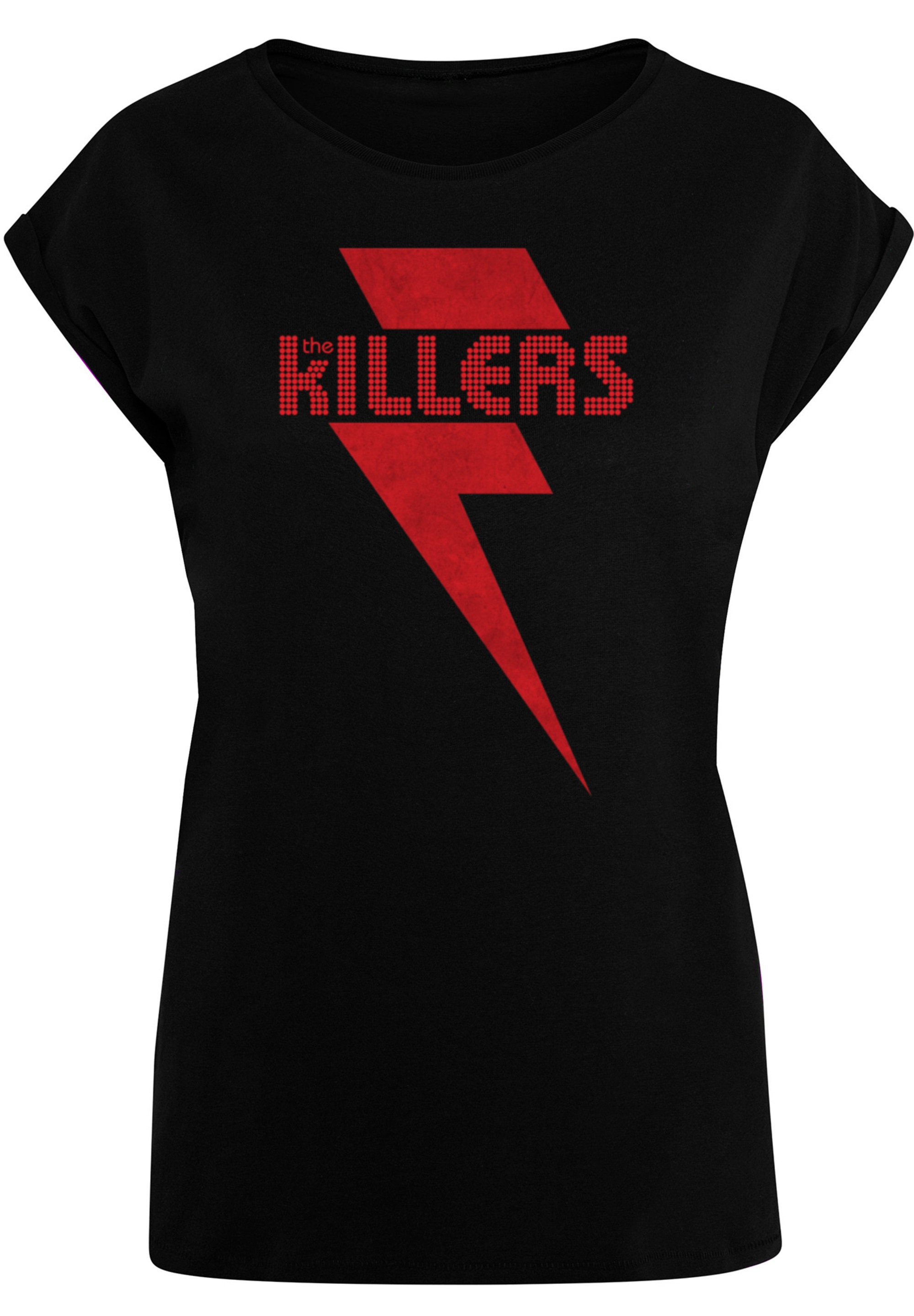 F4NT4STIC T-Shirt »The Killers online Band I\'m Print walking | Rock Red Bolt«