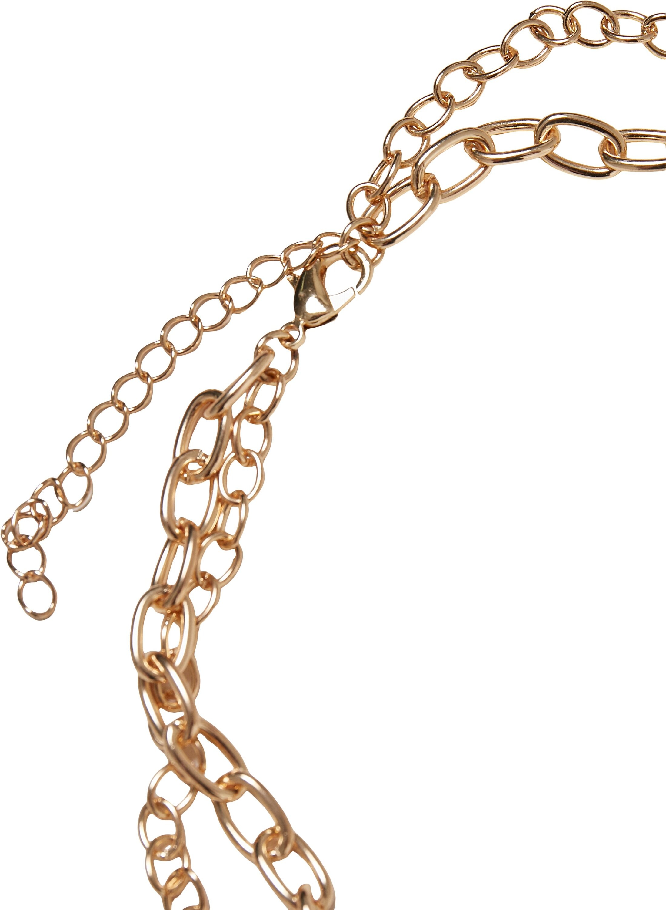 URBAN CLASSICS Edelstahlkette »Accessoires Diamond Necklace« im | walking Onlineshop Golden I\'m Zodiac