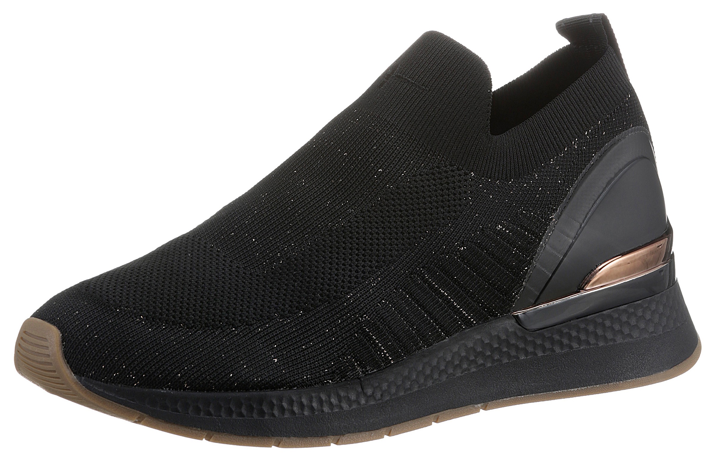 Tamaris Slip-On Sneaker, mit feinem Metallic-Garn kaufen