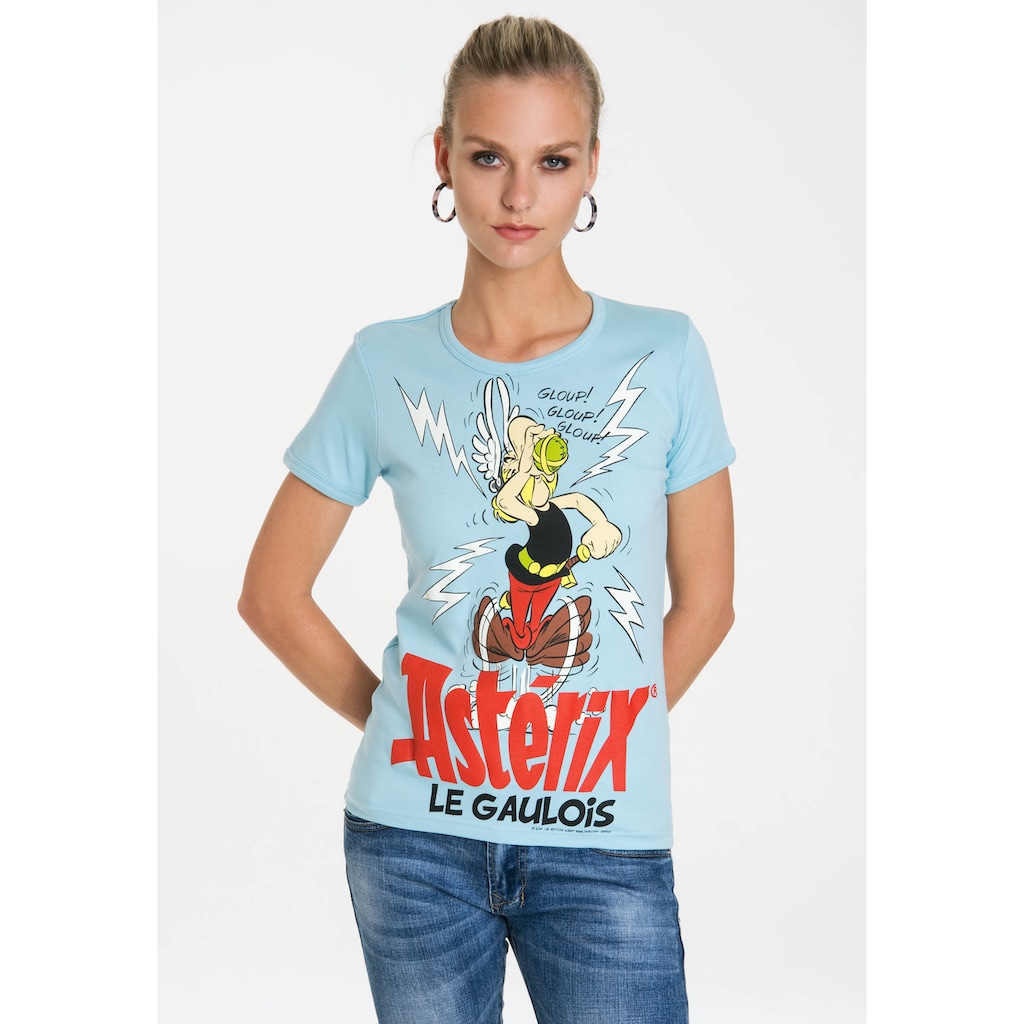 LOGOSHIRT T-Shirt Asterix - Magic Poison mit lizenziertem Originaldesign