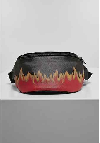 MisterTee Handtasche »MisterTee Accessoires Flame Print Leather Imitation Hip Bag« kaufen