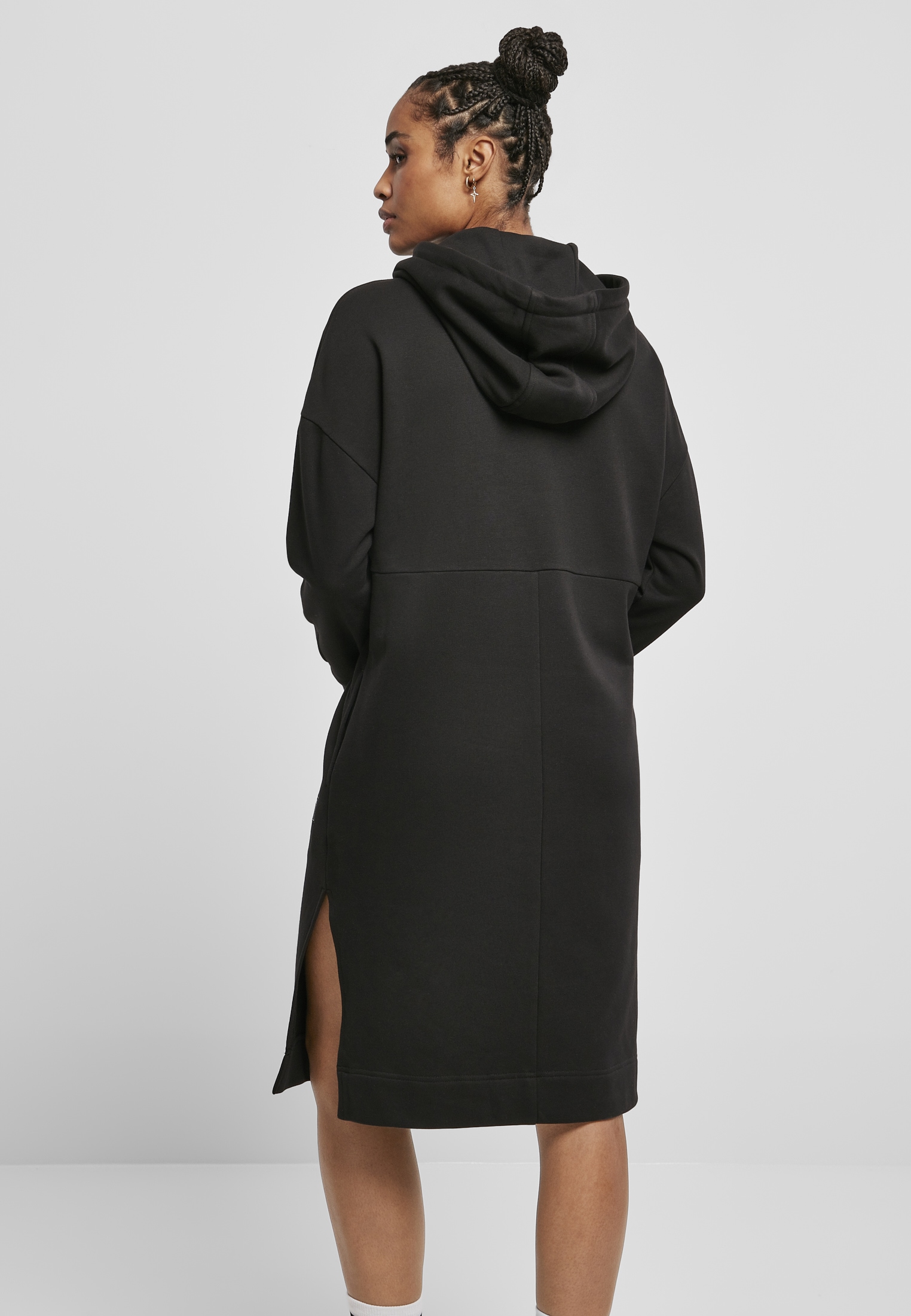 bestellen Ladies Starter tlg.) Black Dress«, walking I\'m Label Long »Damen Starter (1 Jerseykleid Hoody |