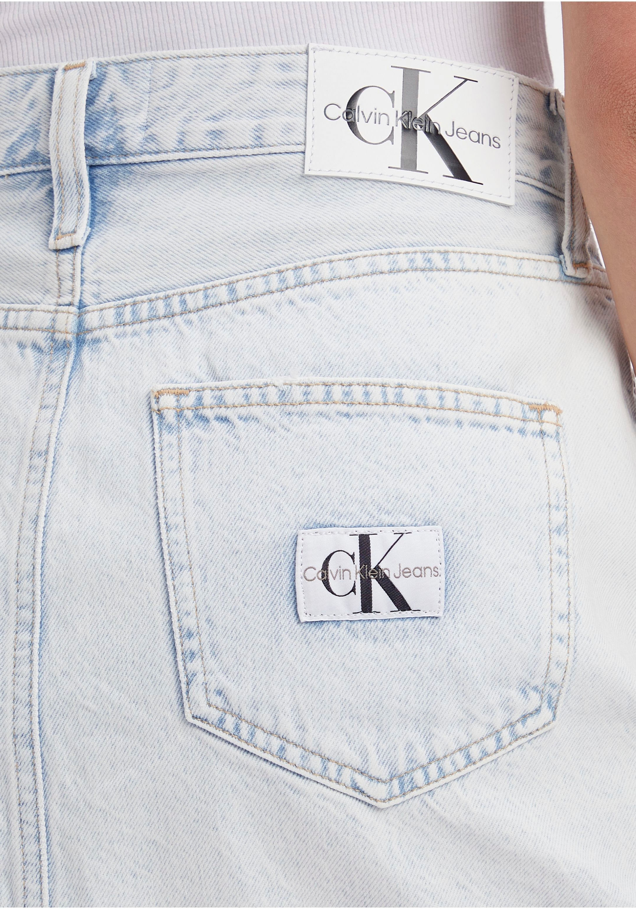 Calvin Klein Jeans Jeansrock, 5-Pocket-Style online im