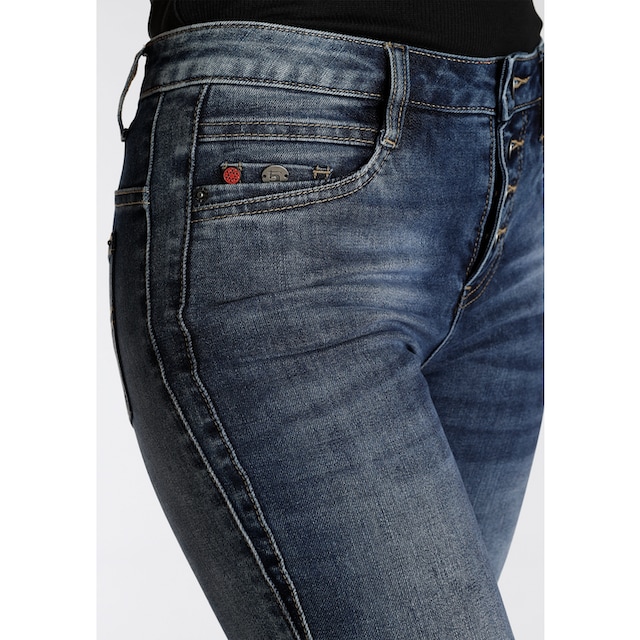 H.I.S 5-Pocket-Jeans »macyHS«, ökologische, wassersparende Produktion durch  Ozon Wash bestellen | I'm walking