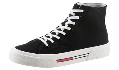 Tommy Jeans Sneaker »TOMMY JEANS MID CANVAS COLOR«, mit Used-Laufsohle mit... kaufen