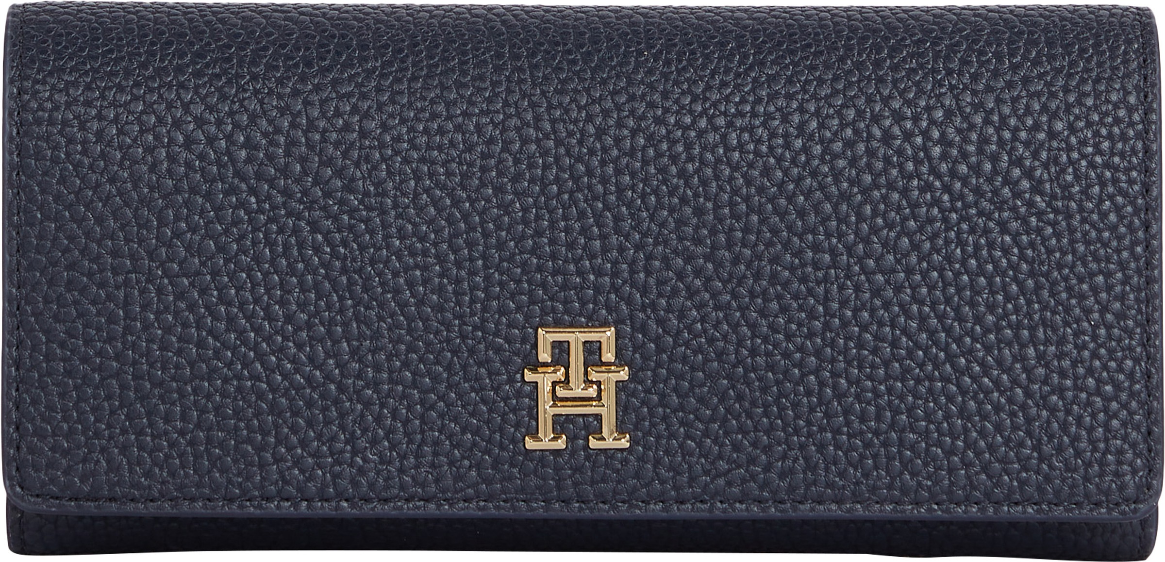 Tommy Hilfiger Geldbörse "TH EMBLEM LRG FLAP WALLET", mit Handyfach