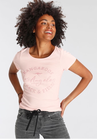 KangaROOS Print-Shirt, im American-Look - NEUE KOLLEKTION kaufen