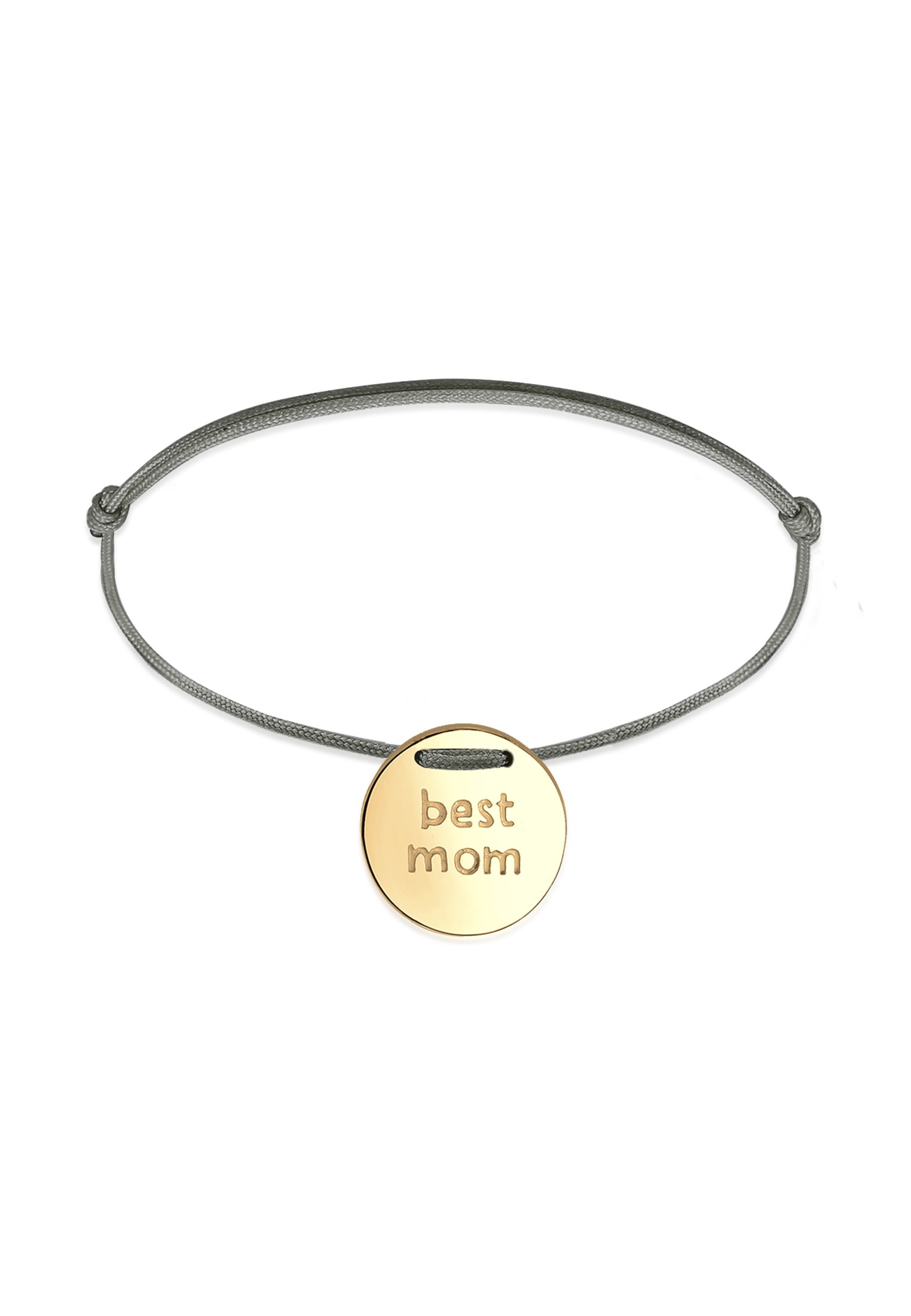 Elli Armband »Wording Muttertag Best Mom Nylon Trend 925 Silber« bestellen  | I\'m walking