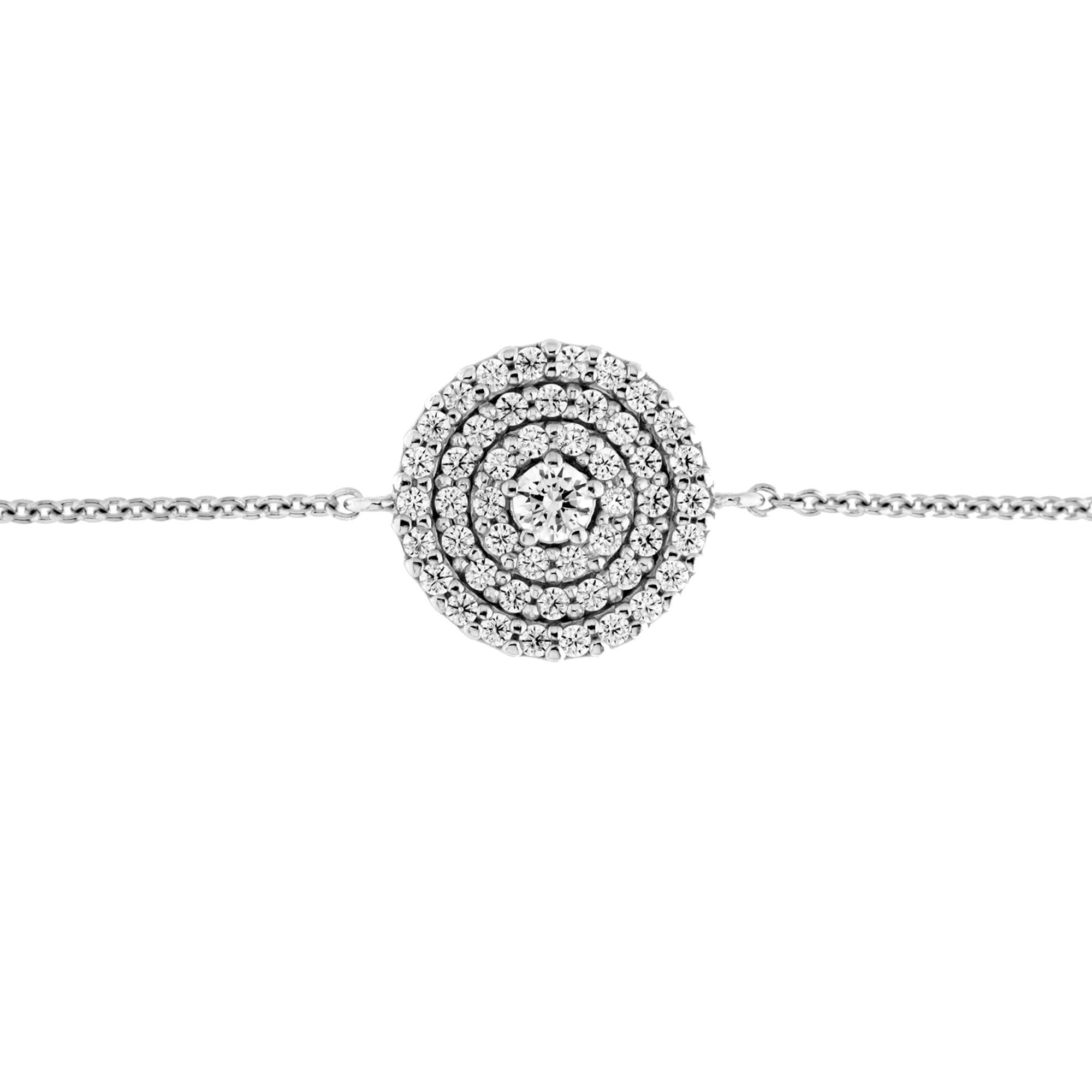 Smart Jewel Armband »rund, Zirkonia I\'m kaufen | Silber walking Steine, online 925«