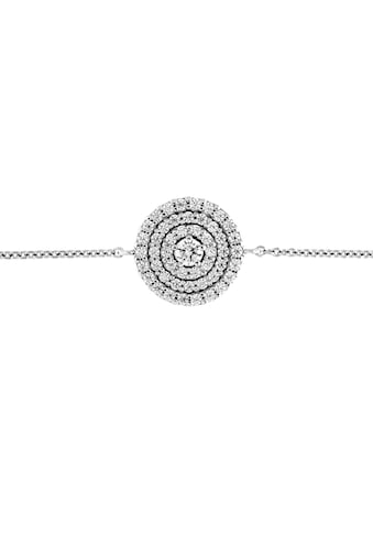 Smart Jewel Armband »rund, Zirkonia Steine, Silber 925« kaufen