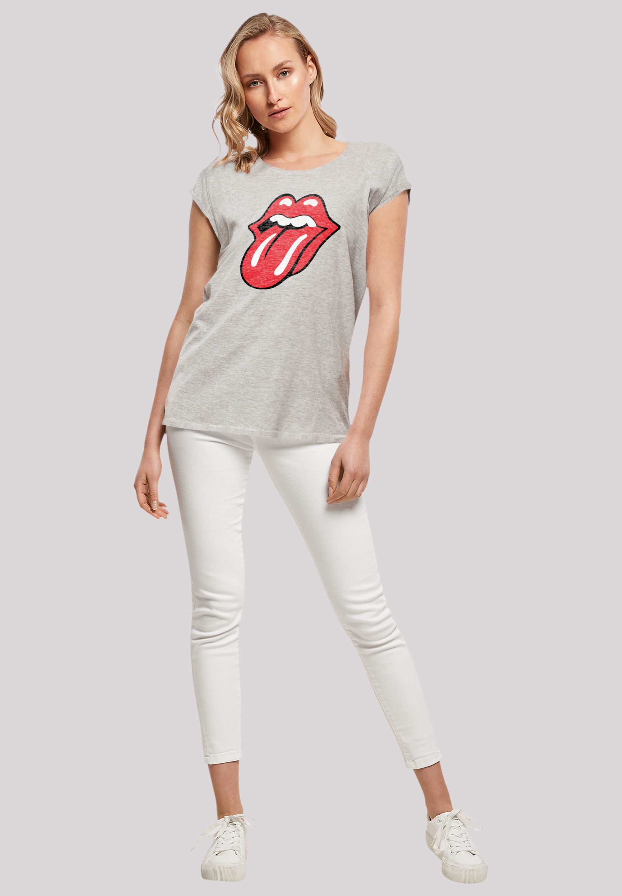 T-Shirt Print kaufen F4NT4STIC Rot«, Stones I\'m walking Zunge | »The Rolling