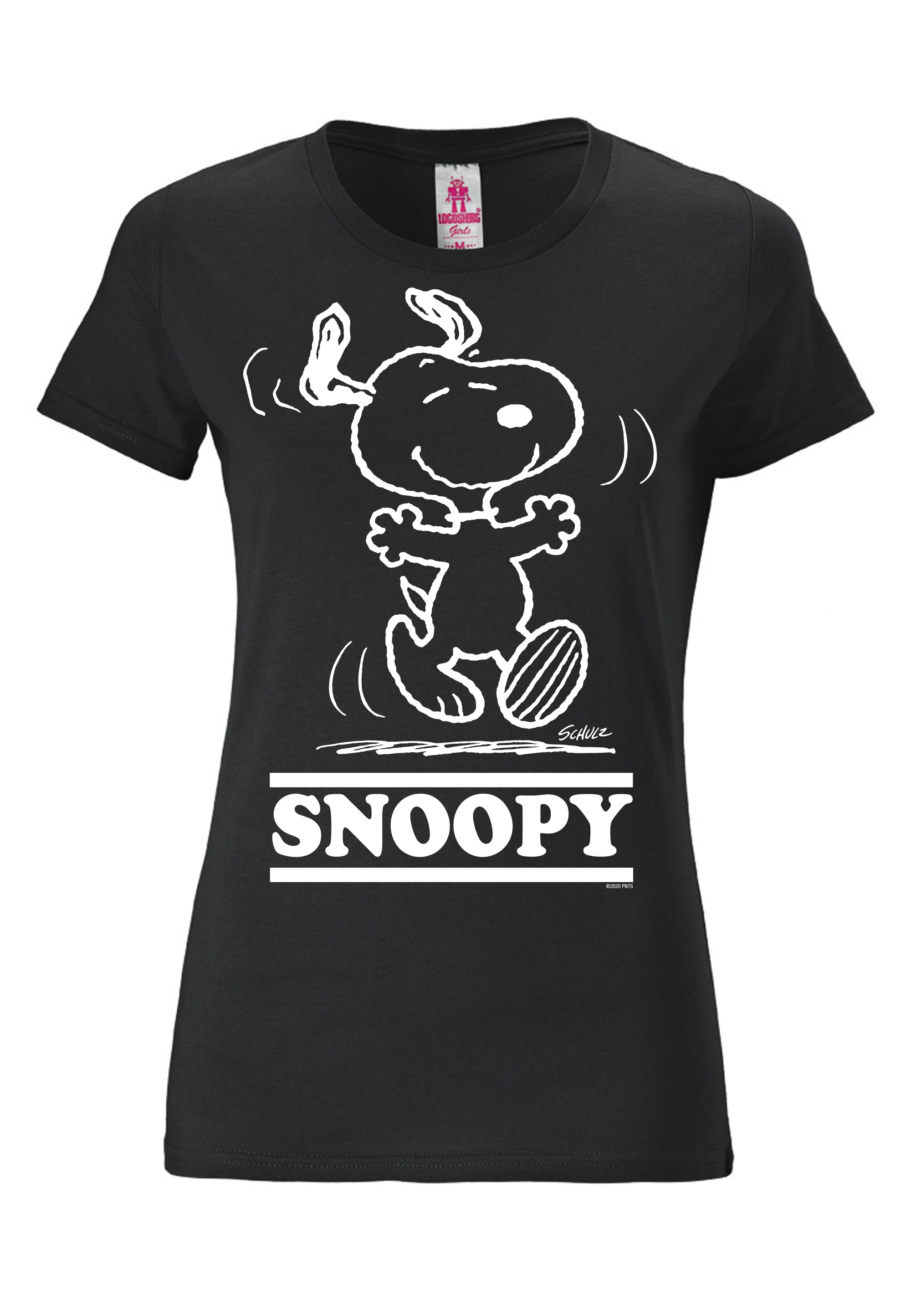 LOGOSHIRT T-Shirt »Snoopy - Happy«, Original-Print mit lizenziertem shoppen