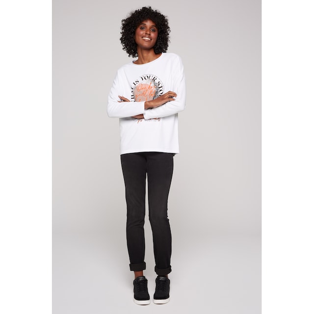 SOCCX Sweater, mit verlängertem Saum hinten online kaufen | I'm walking