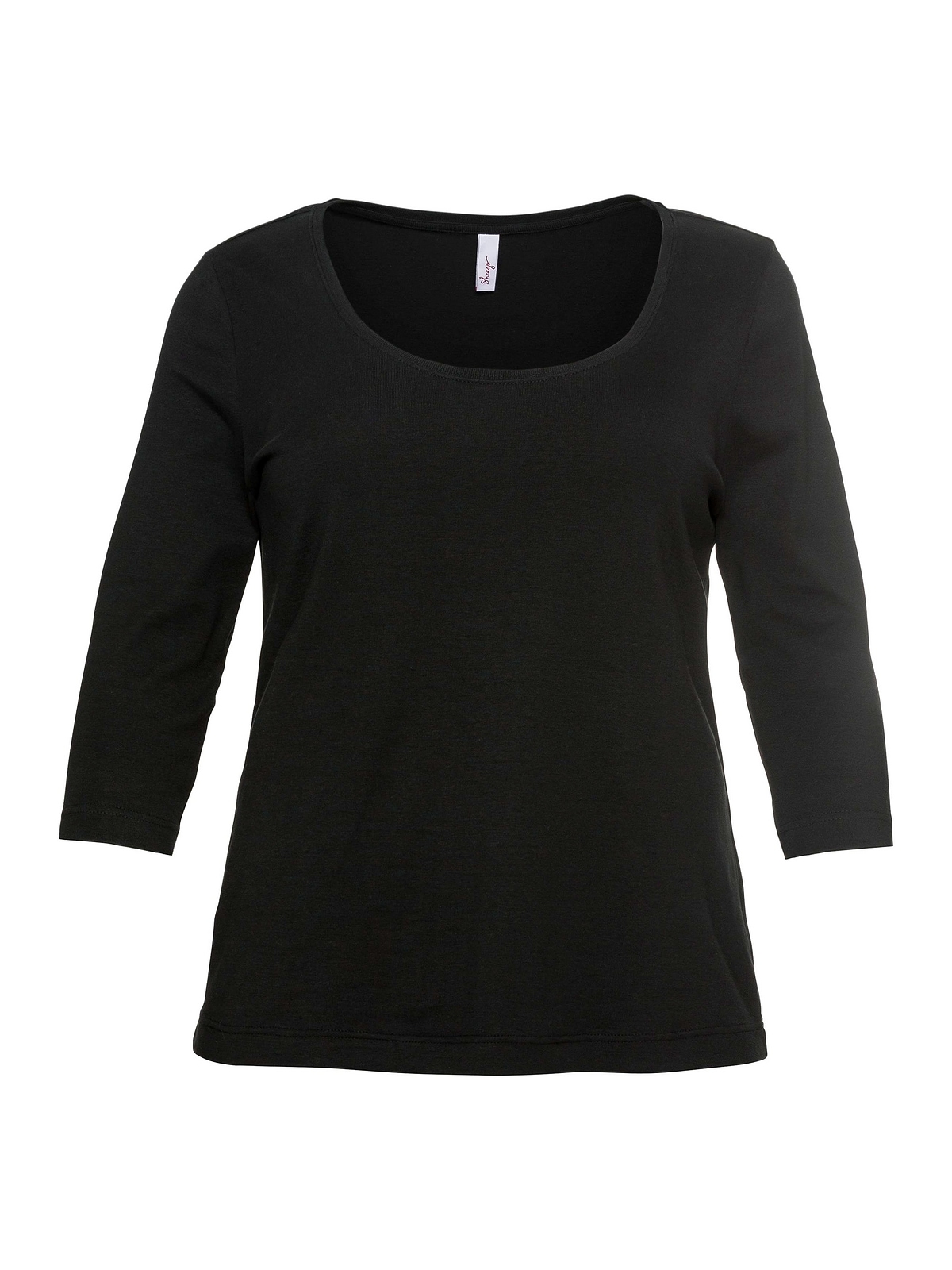 Sheego 3/4-Arm-Shirt »Große Größen«, bestellen aus Baumwolle reiner