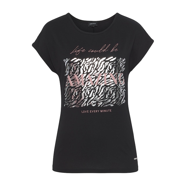 Laura Scott T-Shirt, mit modischem Folienprint kaufen