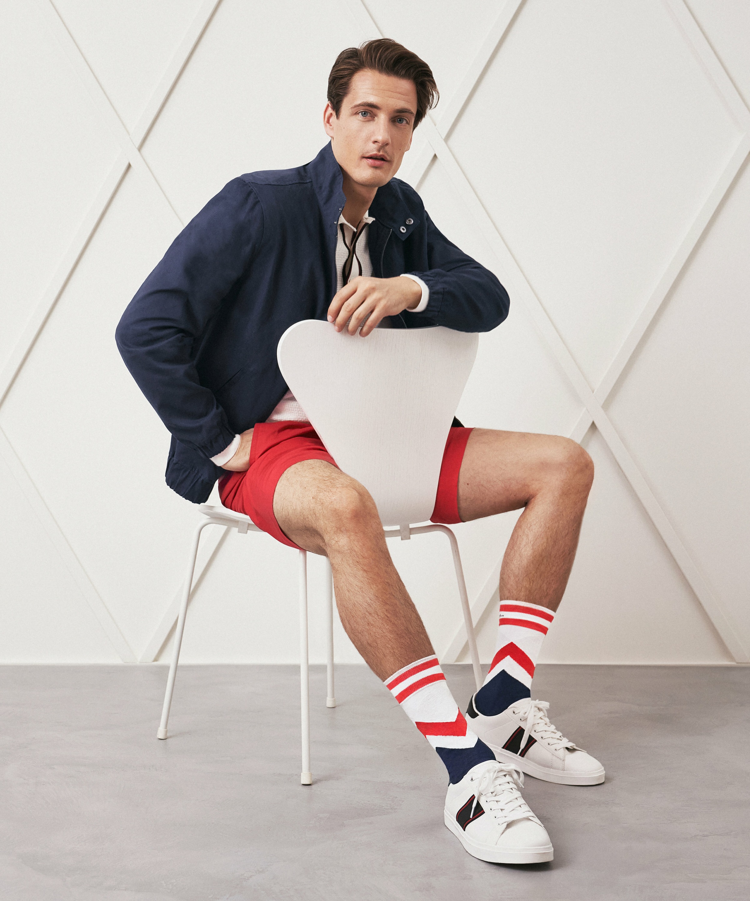 Burlington Socken »Argyle Racing«, (1 Paar), ein pflegeleichtes Material