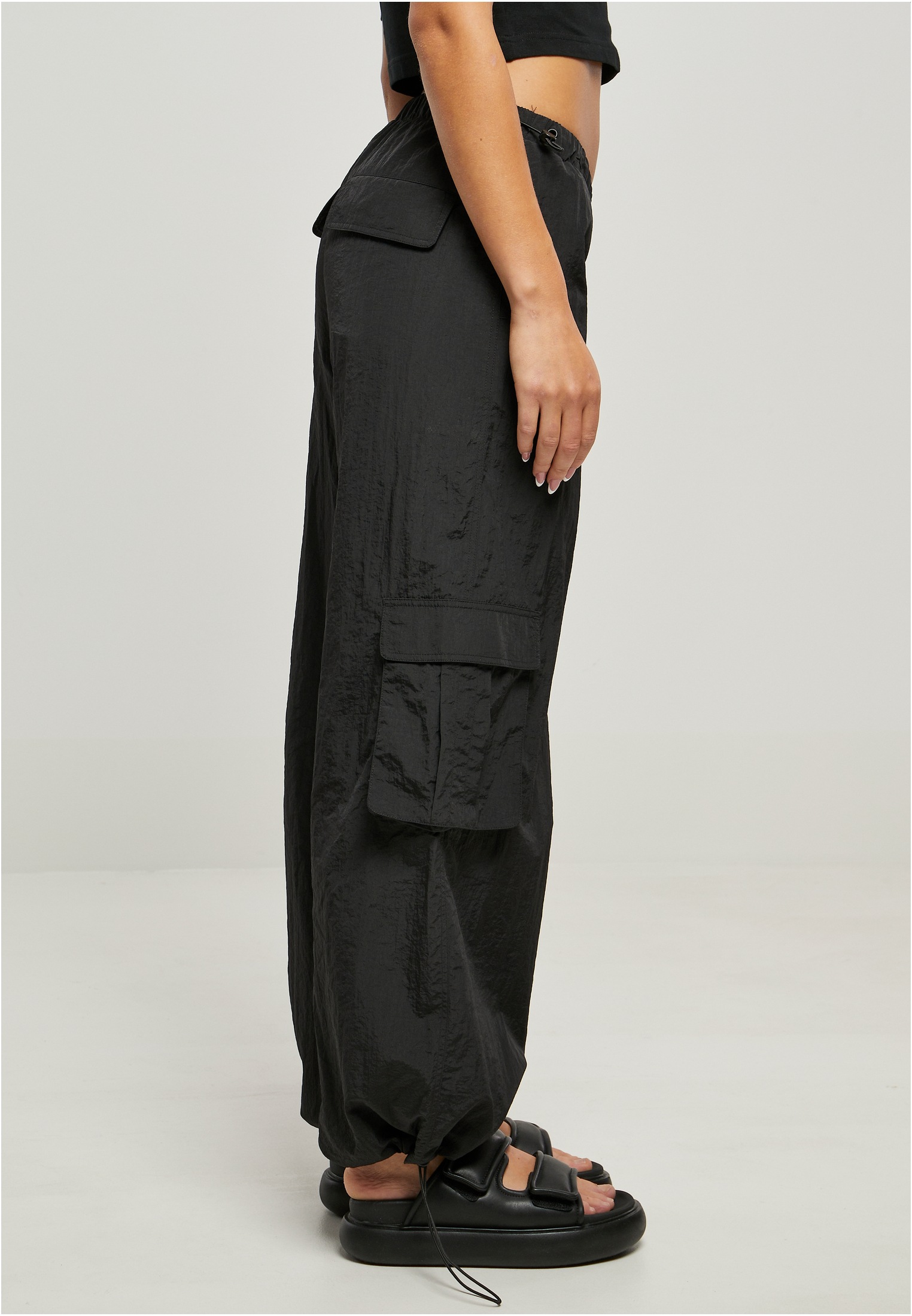 Cargo Stoffhose tlg.) online Pants«, Ladies Wide Nylon URBAN CLASSICS »Damen (1 Crinkle