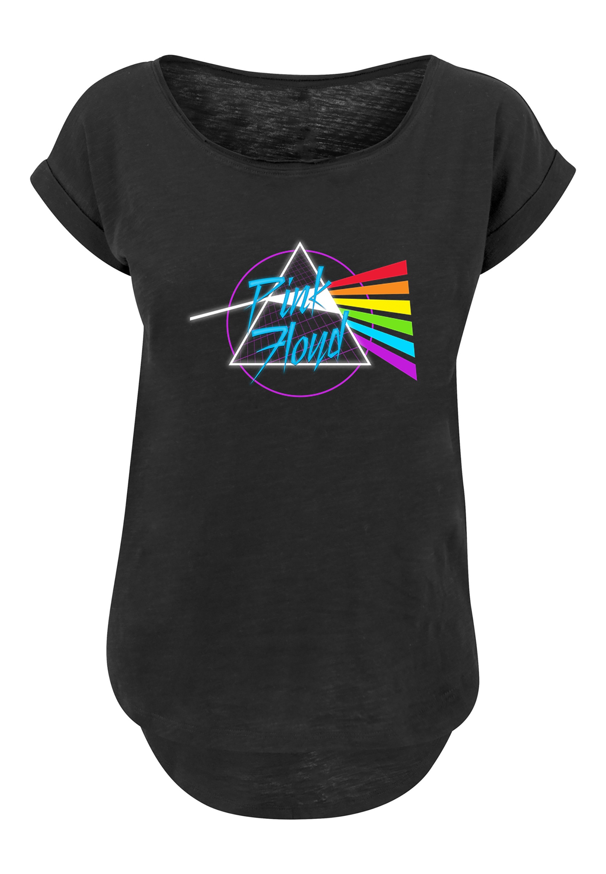 F4NT4STIC T-Shirt »Pink Floyd Neon I\'m Print shoppen | Side«, Dark walking