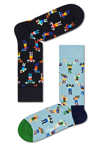 Happy Socks Socken »work it«, mit lustigen Sportmotiven kaufen