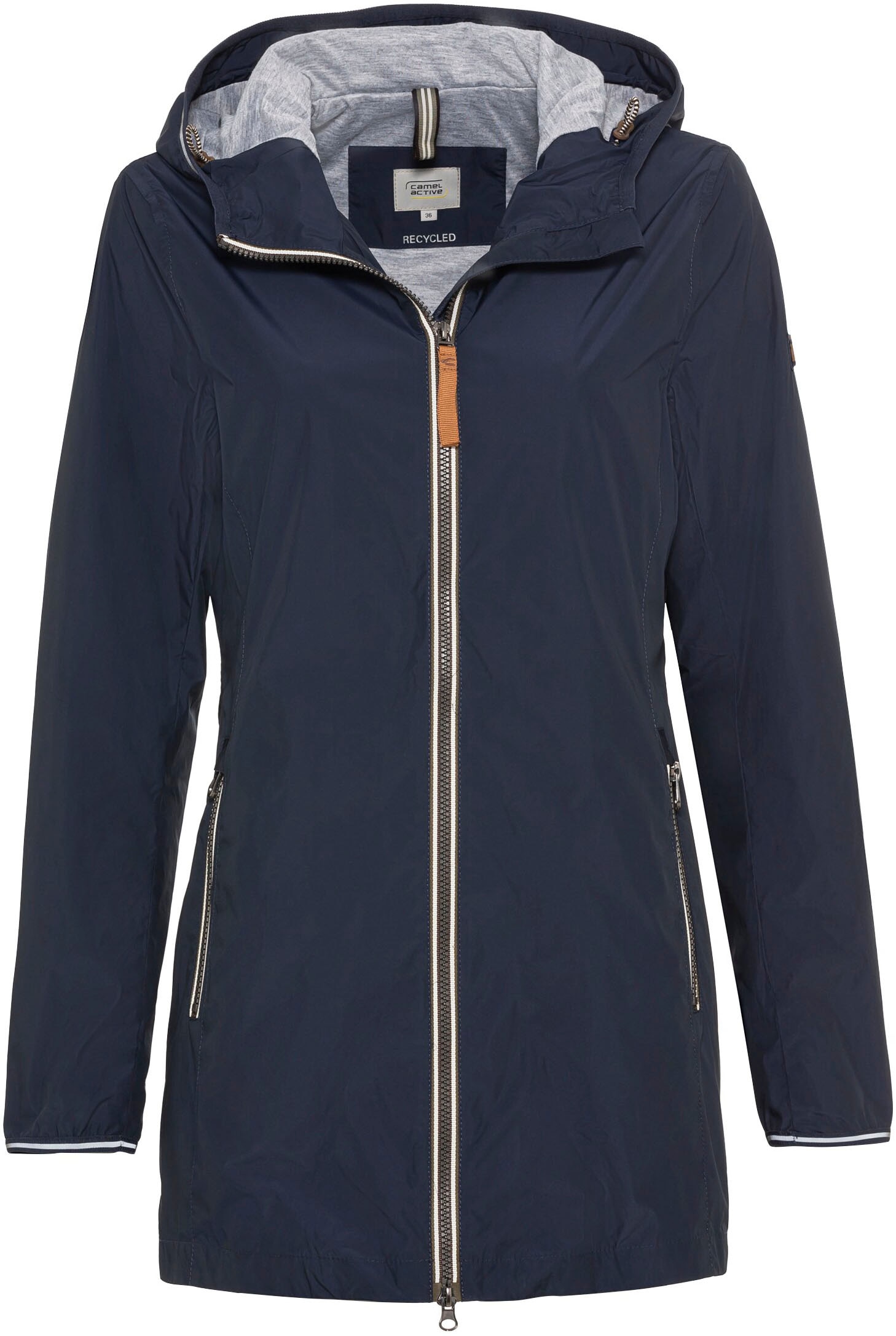 camel active Langjacke CAM Jacke mit Kapuze