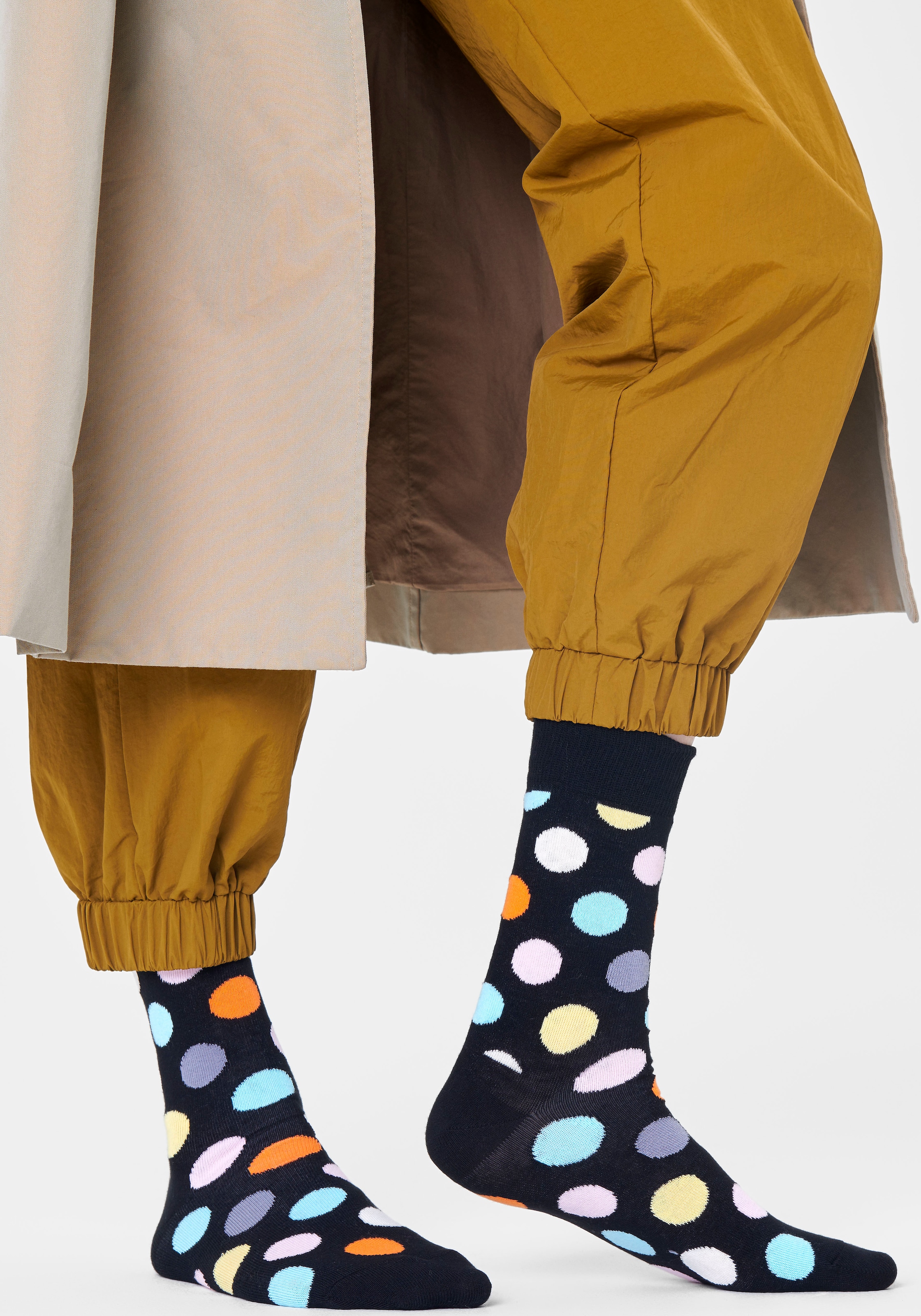 erstklassig Happy Socks Socken, (3 Paar), Onlineshop & Faded Strip Socks Diamond I\'m walking Big Dot & | im