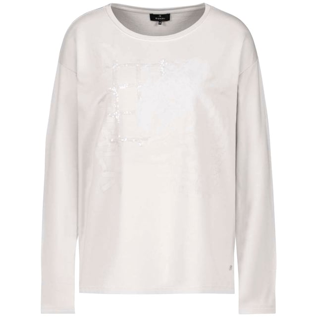 Monari Print-Shirt »Shirt Leo + Karo«, in tonigen glänzenden  Leopardenmuster online kaufen | I\'m walking