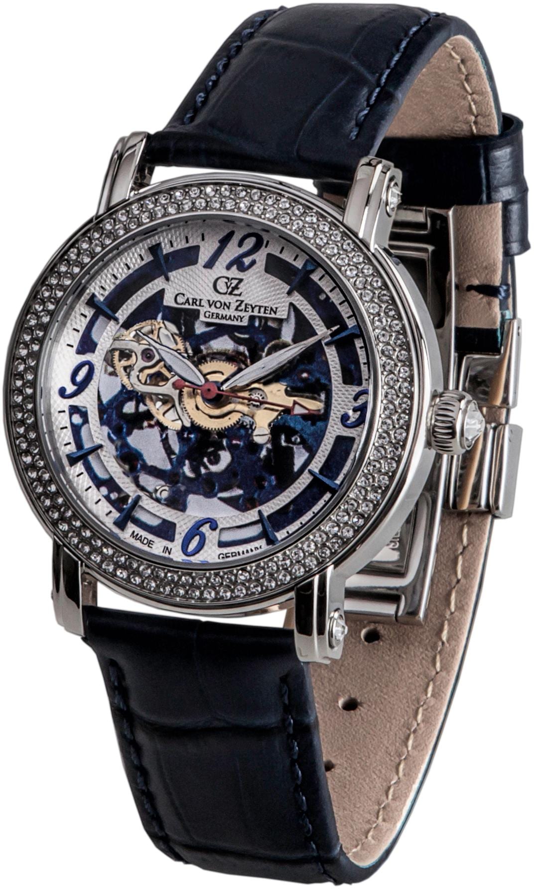 Carl von Zeyten Automatikuhr »Wolfach, CVZ0061BL«, Made in Germany kaufen