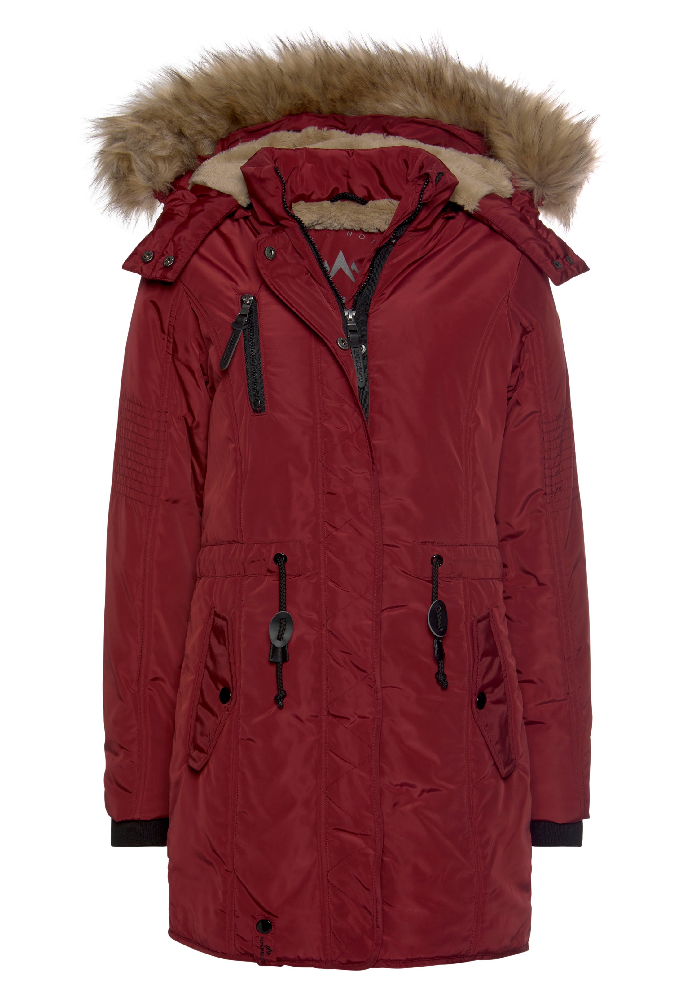 ALPENBLITZ Parka »Wintercharme«, mit Kapuze, Kuschelig gefütterte Kapuze und... kaufen