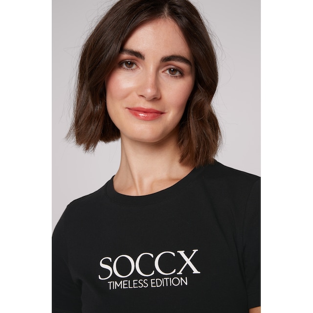 SOCCX Rundhalsshirt, aus Baumwolle online kaufen | I'm walking