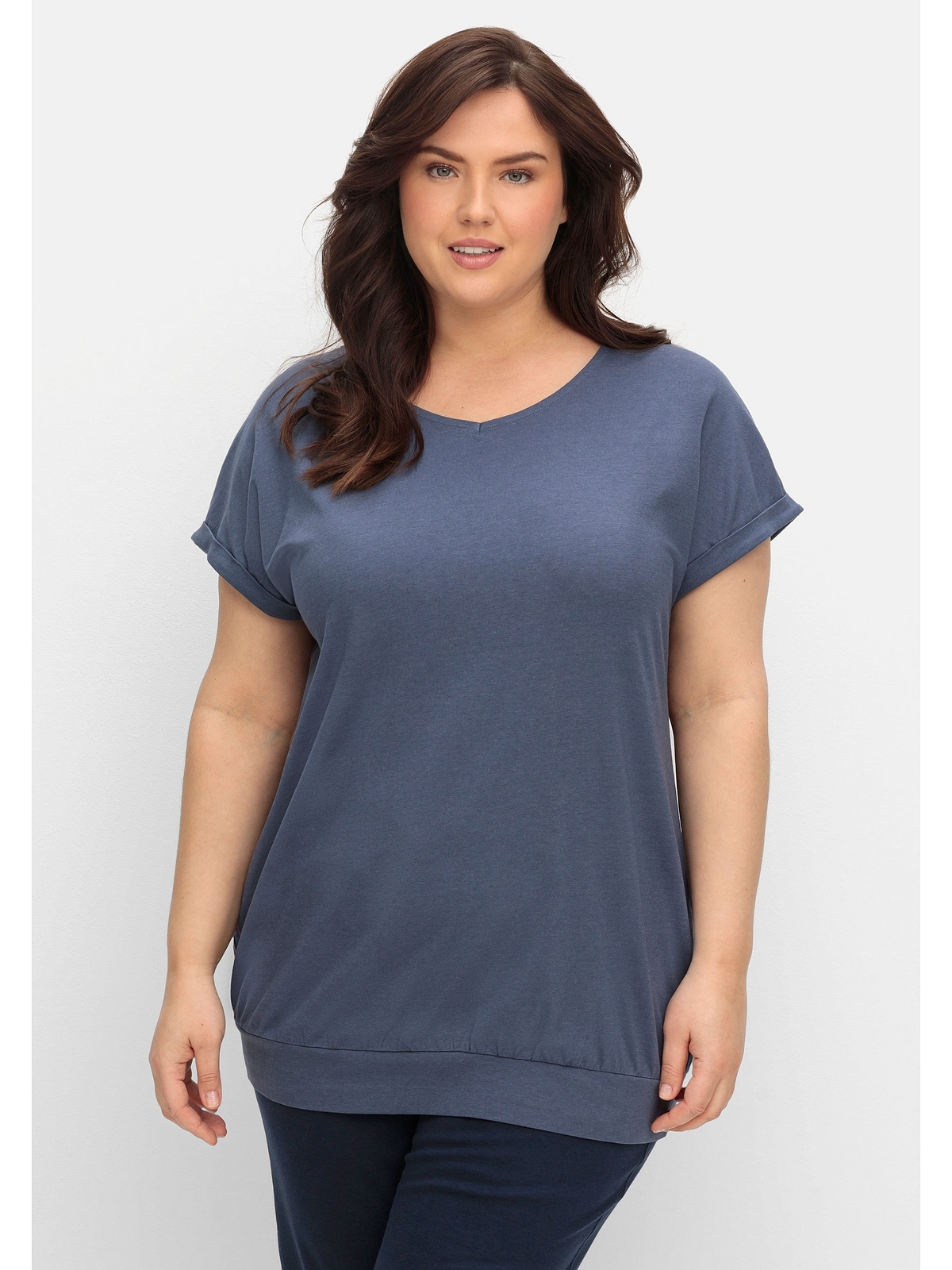 Sheego | walking Größen«, online mit elastischem Saumbund I\'m »Große T-Shirt