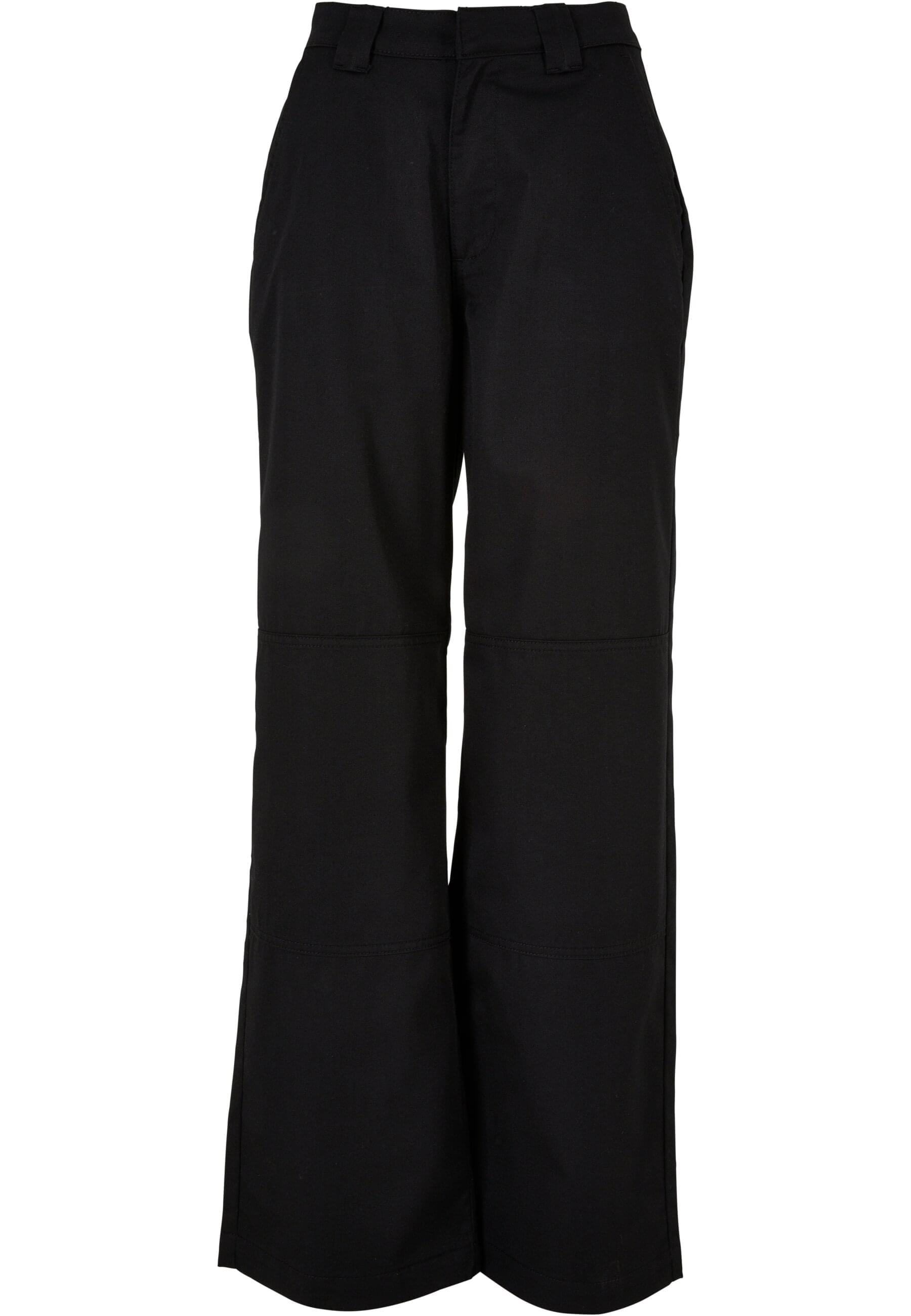 URBAN CLASSICS Jerseyhose »Damen Ladies Straight Leg Workwear Pants«, (1 tlg.)  online kaufen | I'm walking