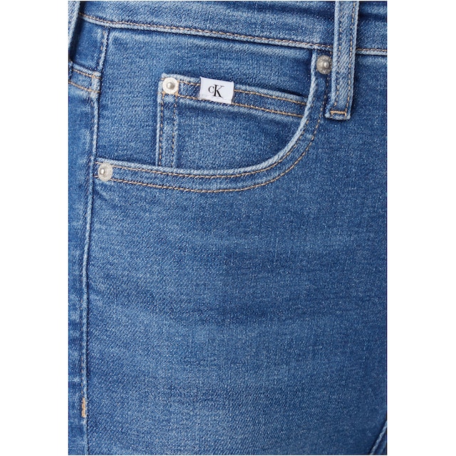 Calvin Klein Jeans Skinny-fit-Jeans »HIGH RISE SKINNY«, mit Calvin Klein  Leder-Brandlabel hinten am Bund bestellen
