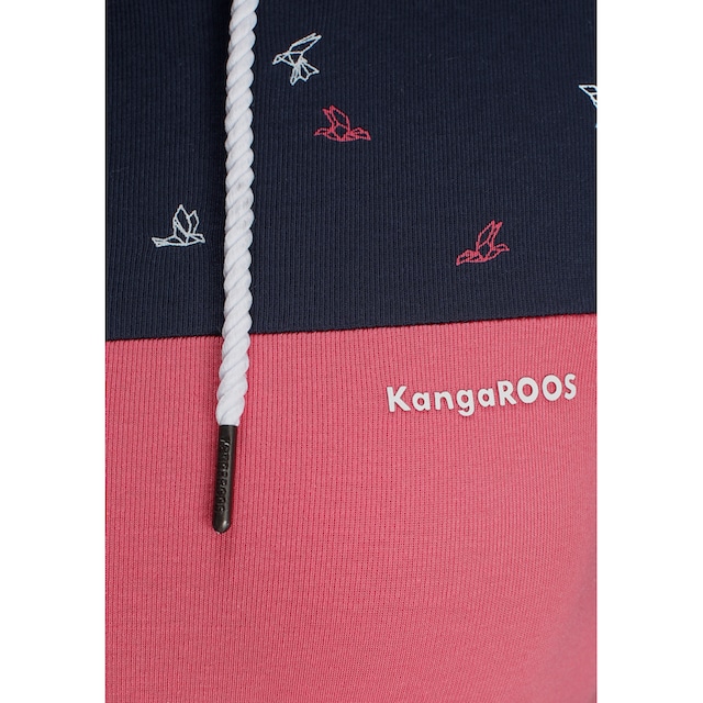 KangaROOS Kapuzenshirt, im trendigen Colorblocking-Design - NEUE KOLLEKTION  shoppen | I'm walking