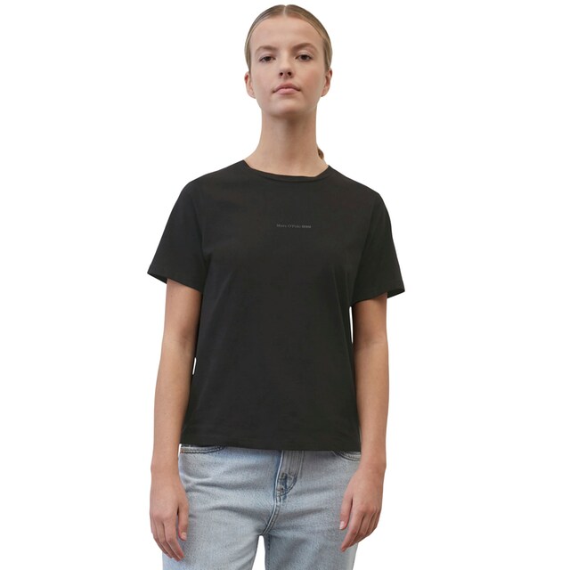 Marc O'Polo DENIM T-Shirt, mit Label-Print vorne online