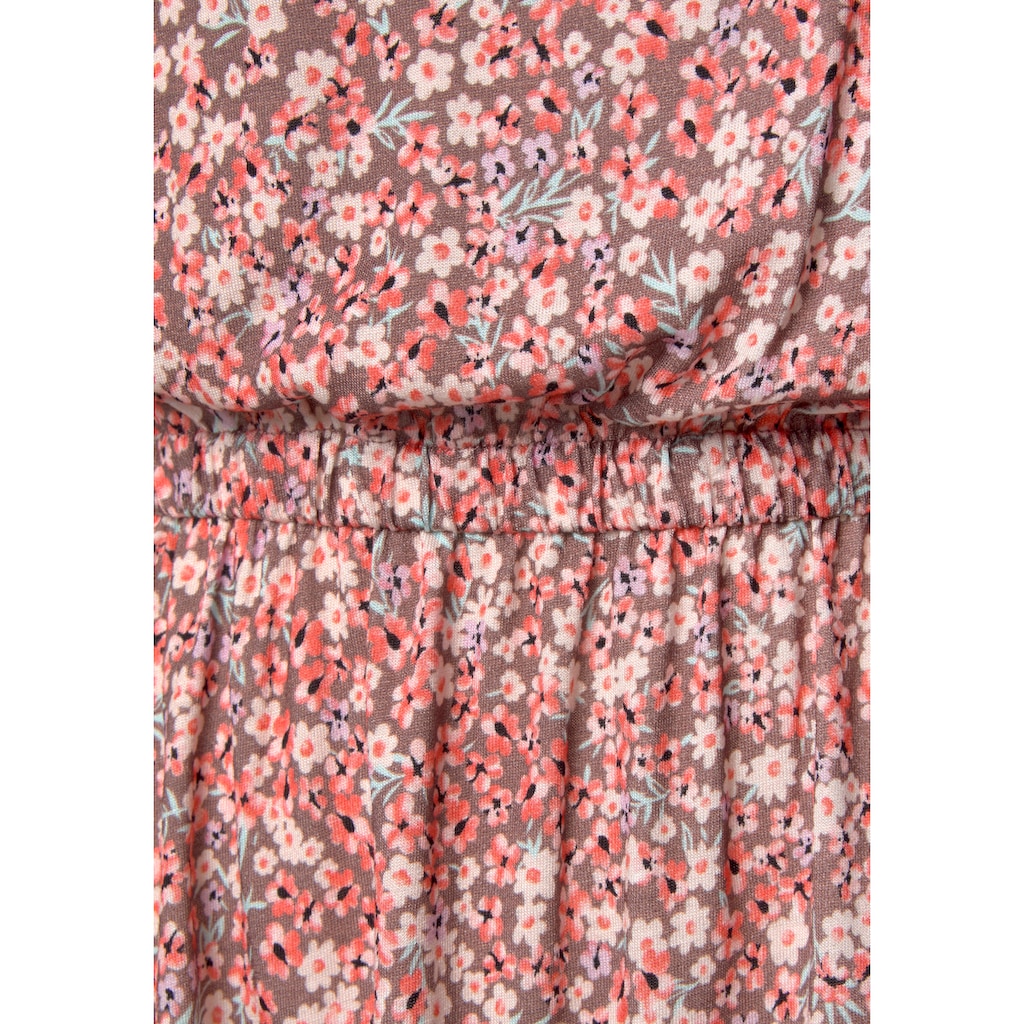 LASCANA Jerseykleid, mit Blumendruck