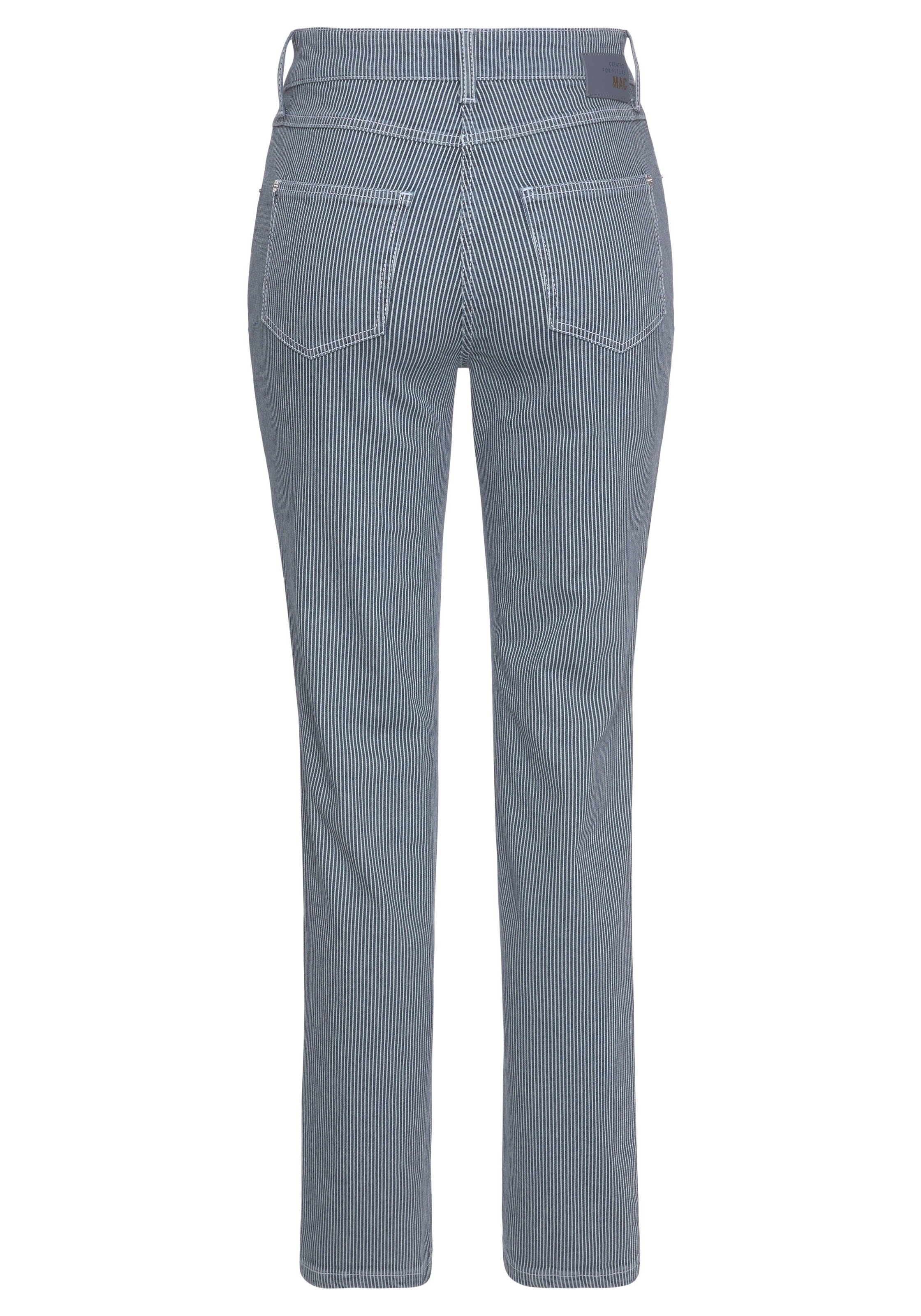 MAC Straight-Jeans »Melanie Stripe«, Figurbetonter femininer Schnitt kaufen